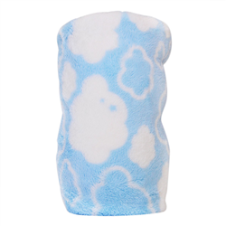 Bán Chăn bông 1 lớp Little Footprints BBS00200 - Xanh in bông
