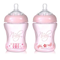 Bán Bình sữa trẻ em Nuby (nhựa - 240ml)