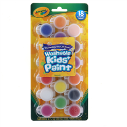 Bán Bộ màu Crayola nước dạng vỉ 18 màu