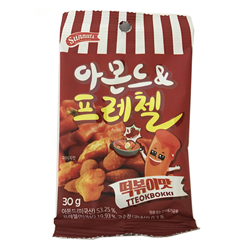 Bán Hạnh nhân Sunnuts kèm bánh quy vị Tteokbokki (30g)