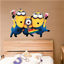 Bán Tranh dán tường Minions 32cmx25cm