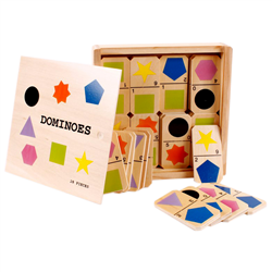 Bán Đồ chơi gỗ Toptoys - Domino hình học 93416