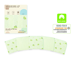 Bán Khăn mặt xô Lullaby Dobby NH86B 4 lớp (5c/set)