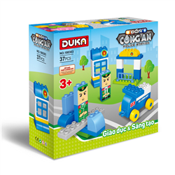 Bán Đồ chơi xếp hình Duka No.180303 - Đồn công an