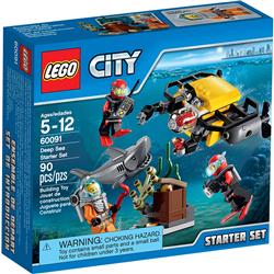 Bán Đồ chơi Lego City - Biển sâu khởi đầu 60091