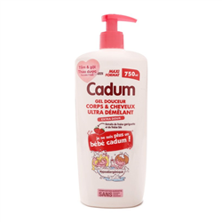 Bán Tắm gội trẻ em Cadum hương dâu (750ml)