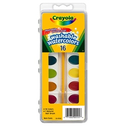 Bán Bộ màu nước vỉ 16 màu (tẩy rửa được) - Crayola 5305552007