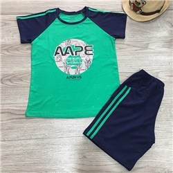 Bán Bộ cộc tay bé trai in hình người máy (1-5T)