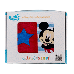Bán Chăn bông 1 lớp Little Footprints BBS00900 - hình Mickey