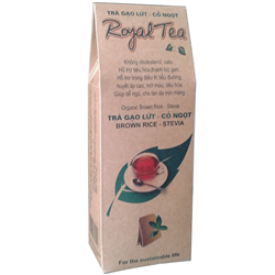 Bán Trà gạo lứt cỏ ngọt Royal Tea