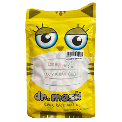 Bán Khẩu trang y tế trẻ em 4 lớp KT07 Dr. Mask (10c/túi)