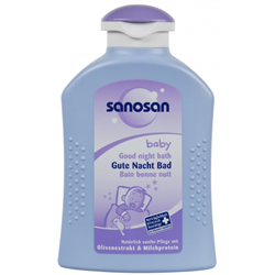 Bán Sữa tắm giúp bé ngủ ngon Sanosan Good Night Bath 200ml