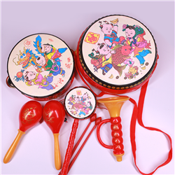 Bán Bộ đồ chơi trống, kèn (màu đỏ)