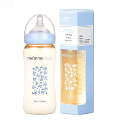 Bán Bình sữa PPSU cổ rộng Mammy 360ml (nhiều màu)