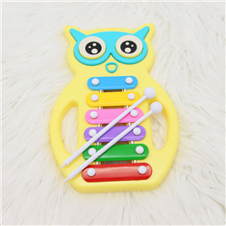 Bán Đàn gõ Xylophone hình cú mèo Toys House 0820-TH-FF-0101-Y (vàng)