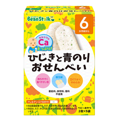 Bán Bánh gạo ăn dặm Beanstalk tảo Hijiki và tảo xanh (20g)