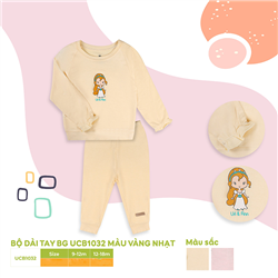 Bán Bộ dài tay Uri&Finn BG UCB1032 (vàng nhạt)