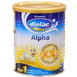 Bán Sữa bột Dielac Alpha số 1 hộp thiếc 400g