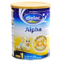 Bán Sữa bột Dielac Alpha số 1 hộp thiếc 900g