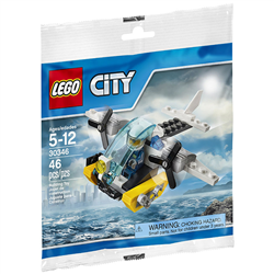 Bán Đồ chơi Lego 30346 - Trực thăng cảnh sát biển