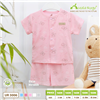 Bán Bộ quần áo cộc tay cúc giữa Petit Uala UR3006