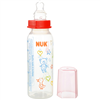 Bán Bình sữa Nuk 240ml (cổ thường, nhựa PP BPA Free, núm silicone)