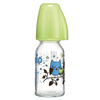 Bán Bình sữa thủy tinh 125ml NIP-35069 bé trai (0-6M, cổ hẹp, silicone)