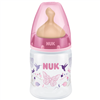 Bán Bình sữa Nuk cổ rộng 150ml (nhựa PP, núm cao su) BPA Free