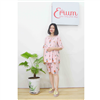 Bán Bộ bầu lửng tole in trái cây hồng Emum