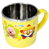 Bán Cốc pororo inox màu vàng không nắp