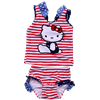 Bán Bộ bơi hai mảnh hello kitty kẻ sọc ngang