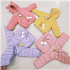 Bán Áo khoác phao tai thỏ bé gái