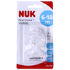 Bán Bộ 2 núm ty silicone Nuk NU66059 S2 - M (6-18M)