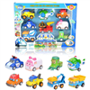 Bán Hộp đồ chơi 8 ô tô robot Poli (3+)