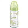 Bán Bình sữa Nuk 240ml (cổ rộng, thủy tinh, núm silicone)