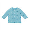 Bán Áo cài giữa tay dài bé trai Lullaby NH48B (xanh voi)