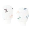 Bán Bao tay có cổ Lullaby NH612P 2 đôi/set (trắng in BT)